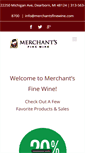 Mobile Screenshot of merchantsfinewine.com